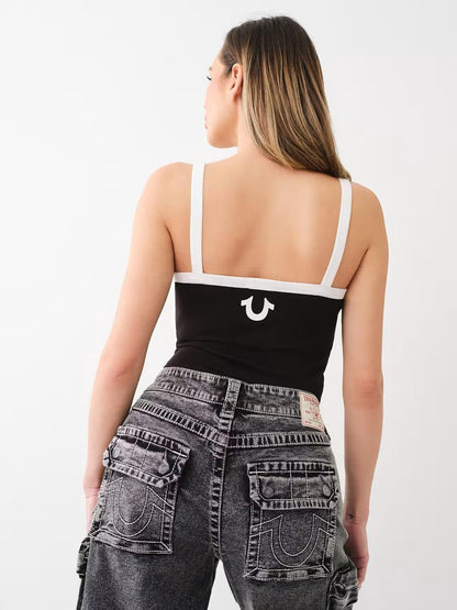 CONTRAST RIB CAMI TANK - TRUE RELIGION MEXICO