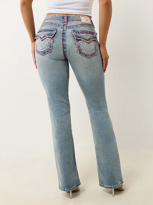 BECCA MR BOOTCUT FLAP SUP T