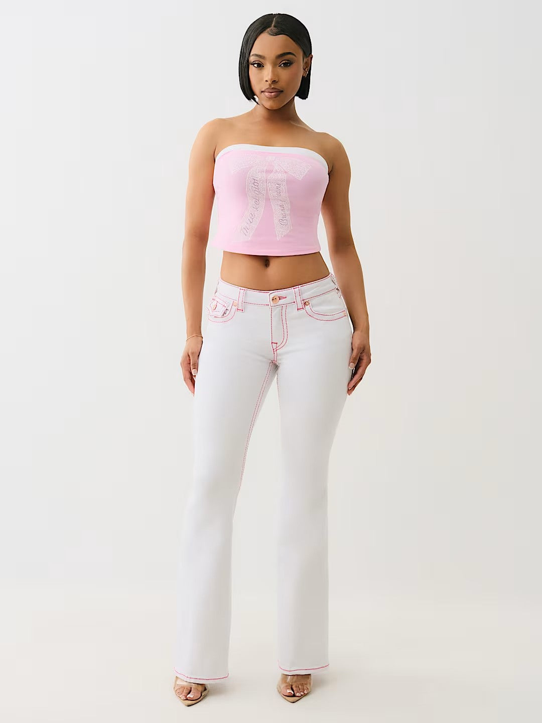JOEY MID RISE FLARE FLAP BIG T