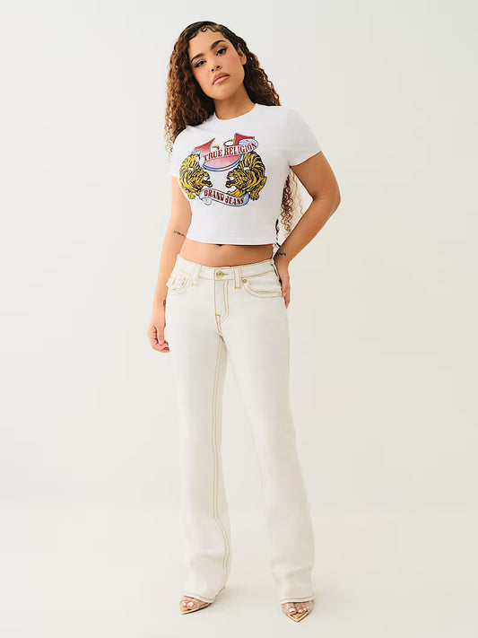 BECCA MR BOOTCUT LUREX BIG T