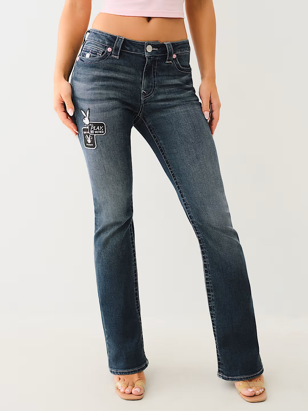 TR X PB MR BECCA BOOTCUT JEANS