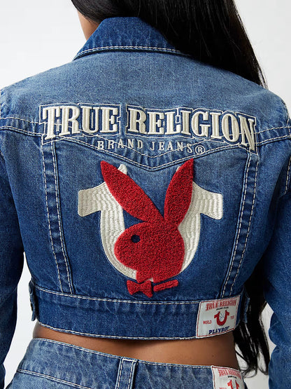 TR X PB BIG T DENIM JACKET