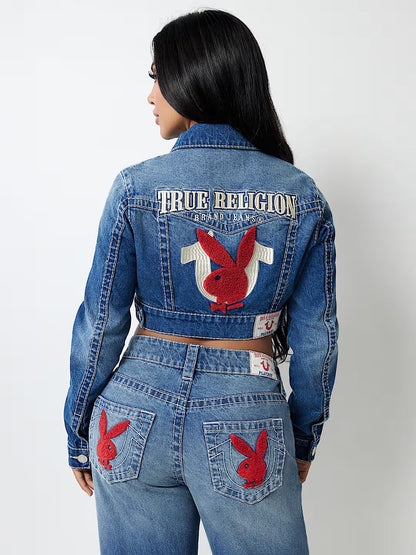 TR X PB BIG T DENIM JACKET