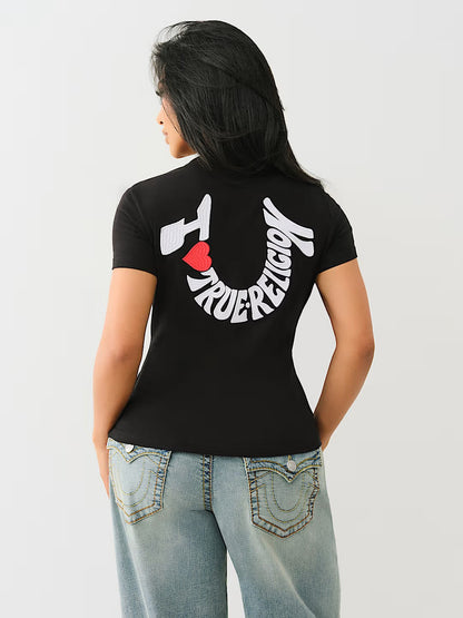 EMBROIDERED TR HS SS CREW TEE
