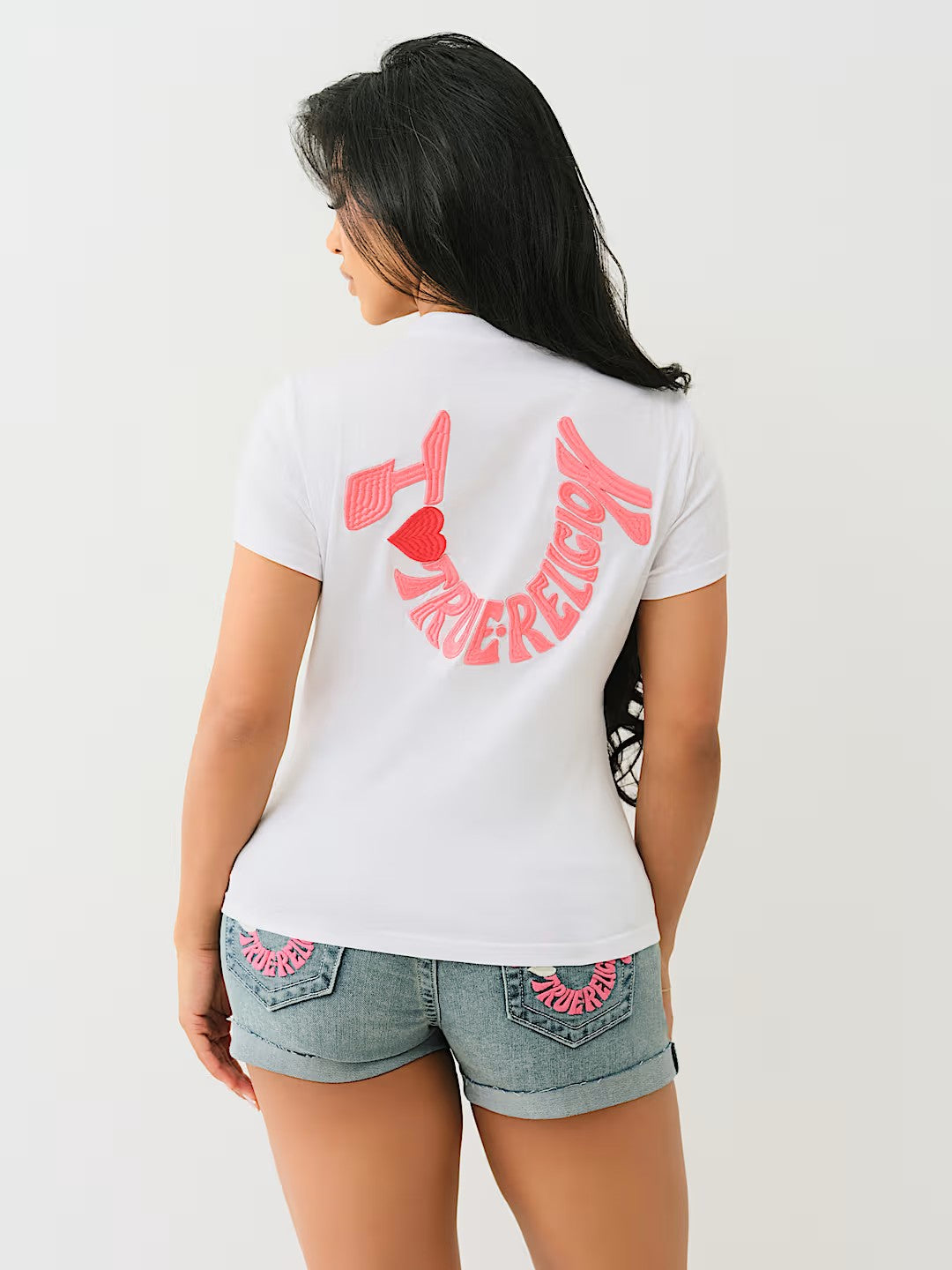EMBROIDERED TR HS SS CREW TEE