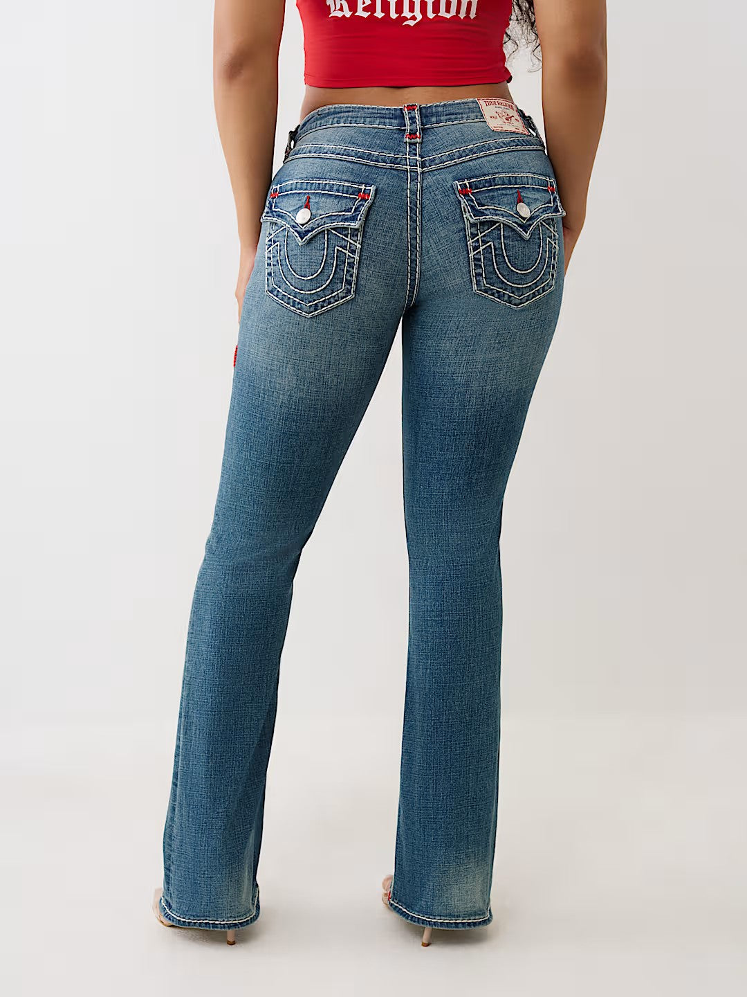 BECCA MR BOOTCUT FLAP SUP T