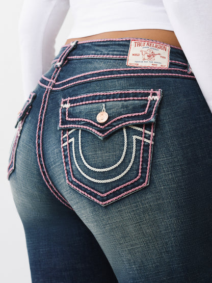 BECCA BOOTCUT FLAP ROPE STITCH