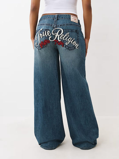 EMBROIDERY JESSIE SUPER BAGGY