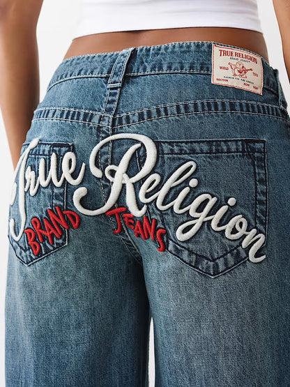 EMBROIDERY JESSIE SUPER BAGGY