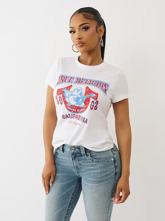 BUDDHA CRYSTAL CREW TEE