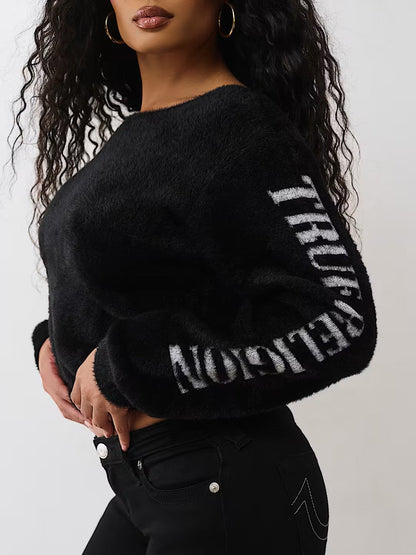 JACQUARD REVERSIBLE SWEATER