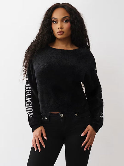 JACQUARD REVERSIBLE SWEATER