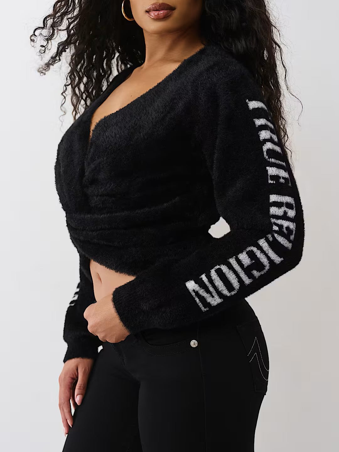 JACQUARD REVERSIBLE SWEATER