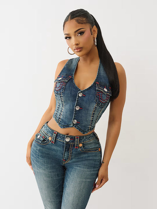 DENIM VEST SUPER T