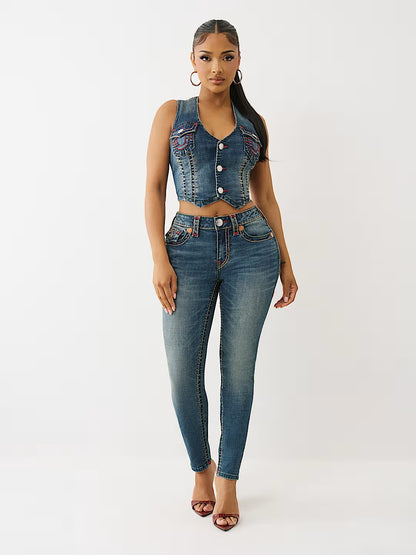 DENIM VEST SUPER T