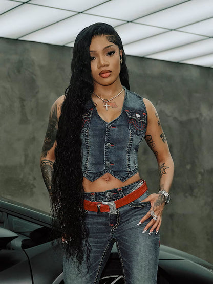 DENIM VEST SUPER T