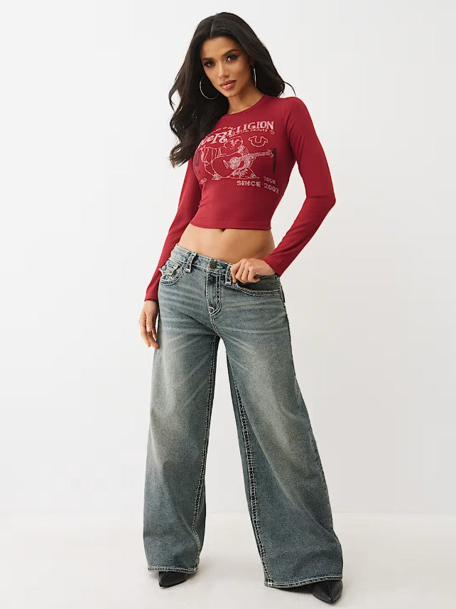 JESSIE SUPER BAGGY SUP T FLAP