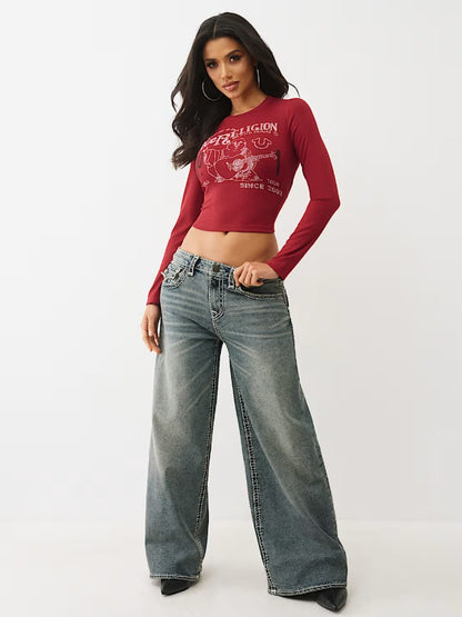JESSIE SUPER BAGGY SUP T FLAP