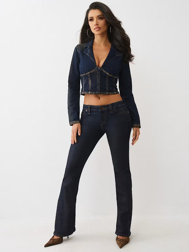 FOIL JOEY LOW RISE FLARE FLAP