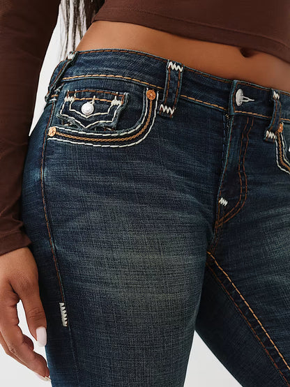 BECCA MR BOOTCUT FLAP SUP T