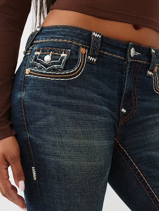 BECCA MR BOOTCUT FLAP SUP T