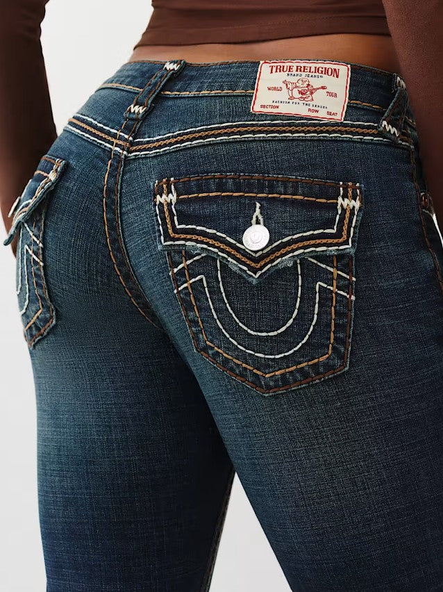 BECCA MR BOOTCUT FLAP SUP T