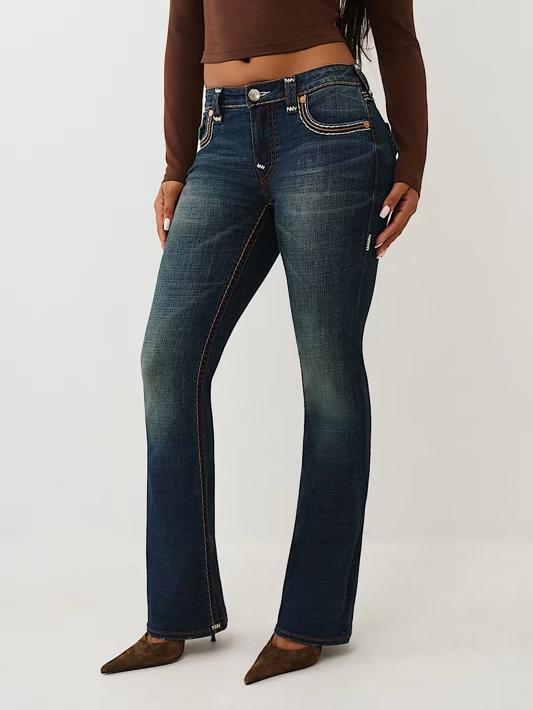 BECCA MR BOOTCUT FLAP SUP T