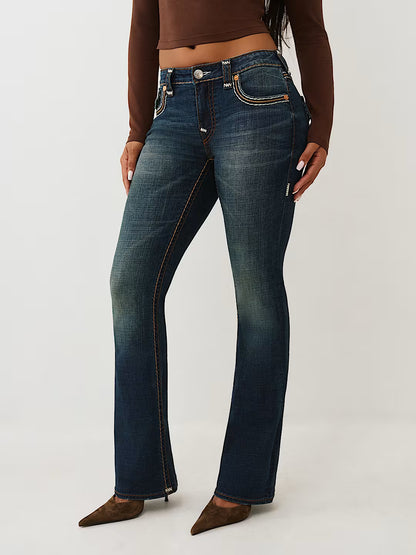 BECCA MR BOOTCUT FLAP SUP T