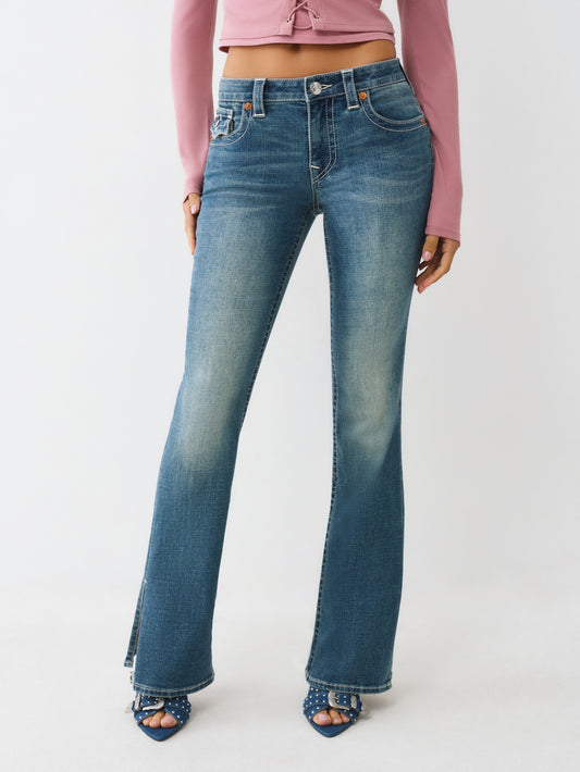 SIDE SLIT BECCA BOOTCUT FLAP