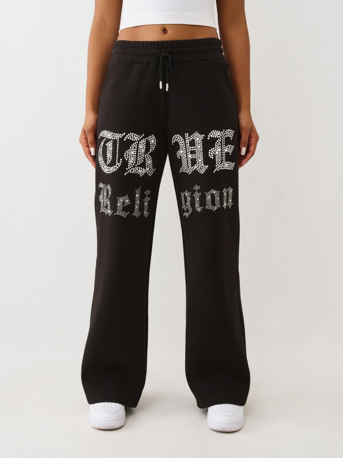 CRYSTAL WIDE LEG PANTS