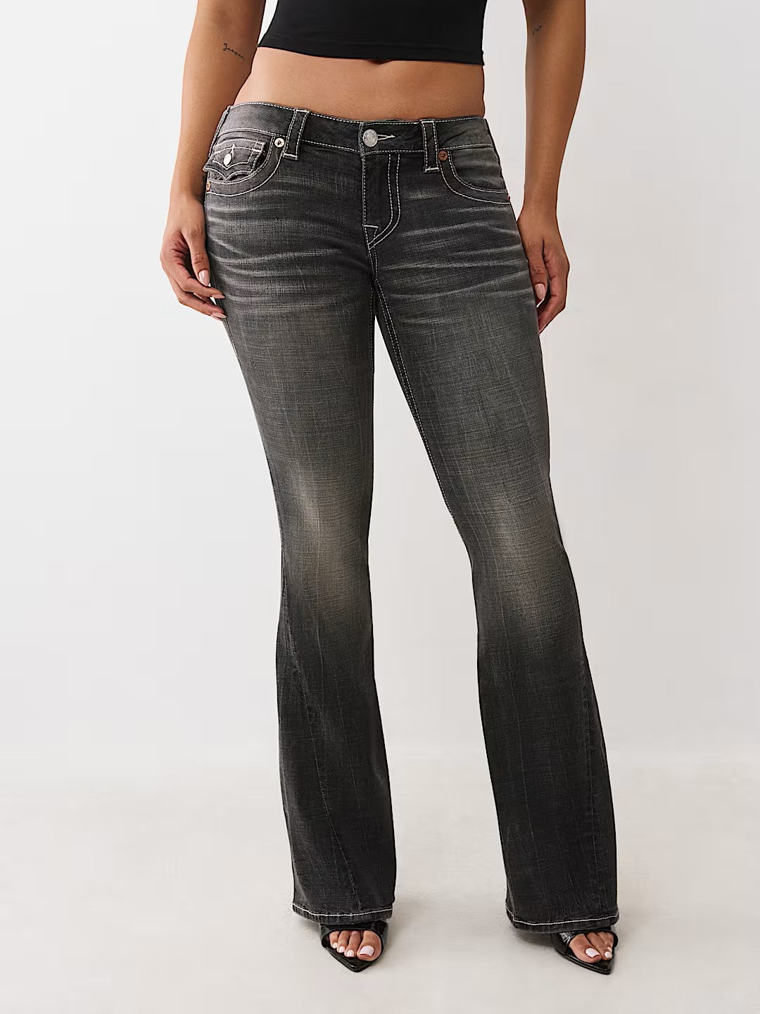 JOEY LOW RISE FLARE FLAP