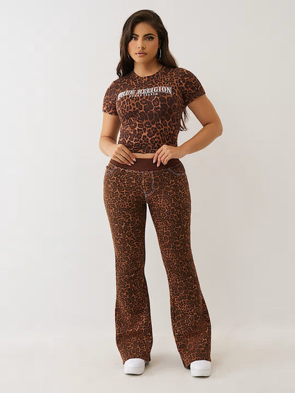 BIG T CRYSTAL MR LEOPARD FLARE