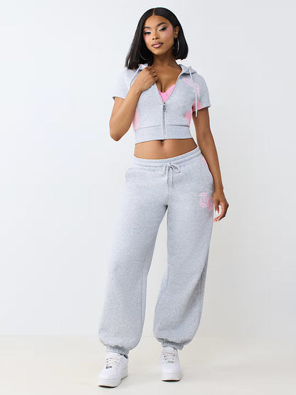 CONTRAST PANELED MR BAGGY JGER