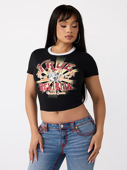 CRYSTAL HERITAGE BABY TEE