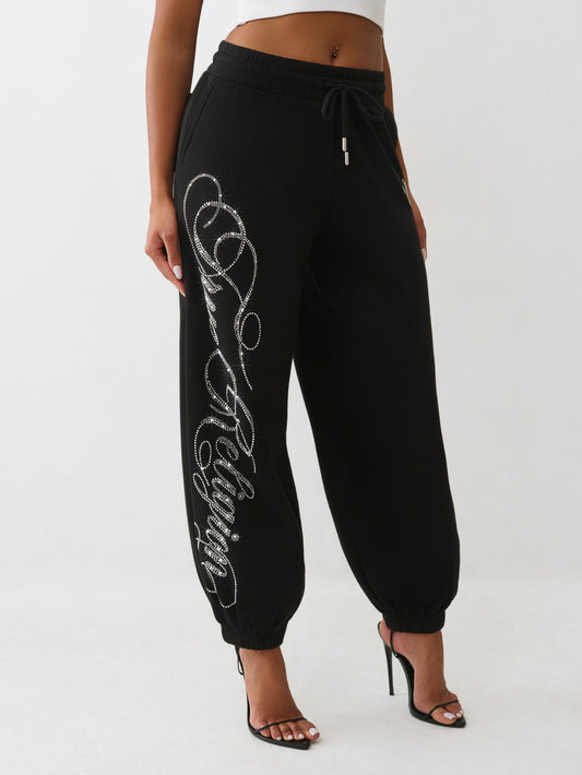 CRYSTAL BAGGY JOGGER