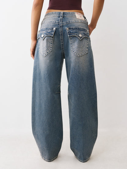 BAILEY BARREL JEAN BIG T FLAP
