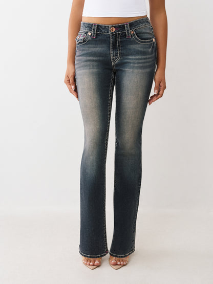 BECCA MR BOOTCUT BIG T FLAP