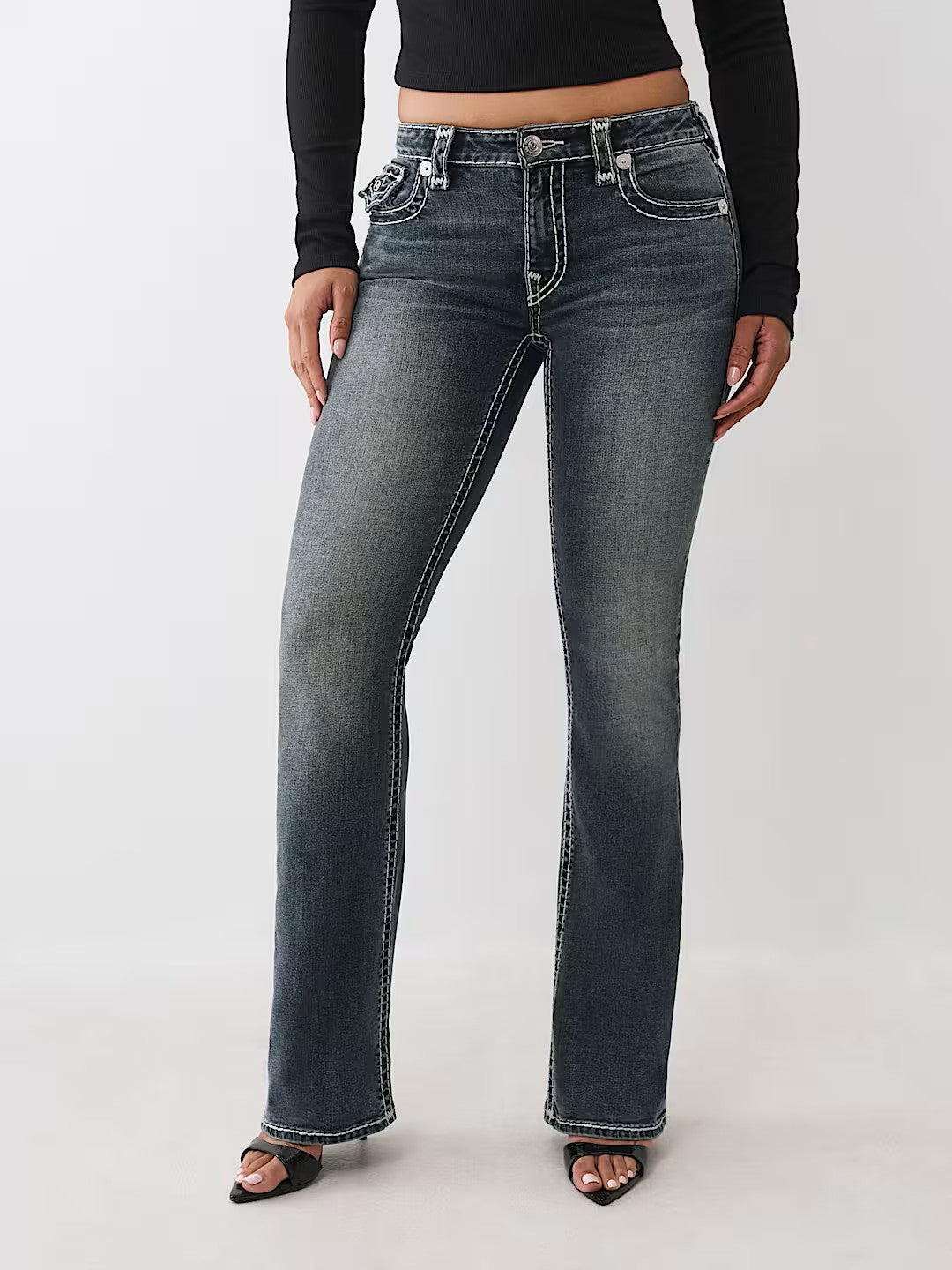 BECCA MR BOOTCUT SUP T FLAP