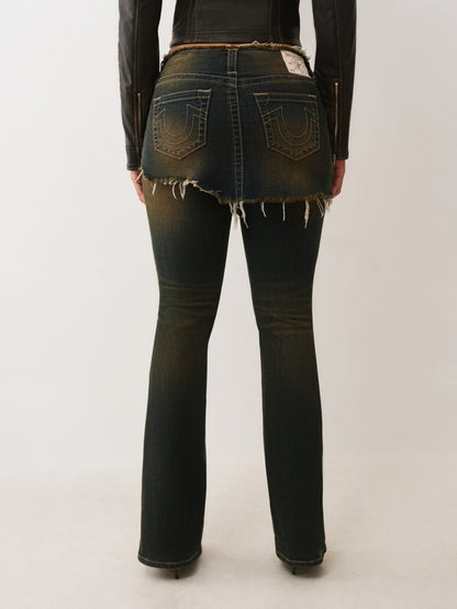 BECCA MR BOOTCUT SKIRT OVERLAY