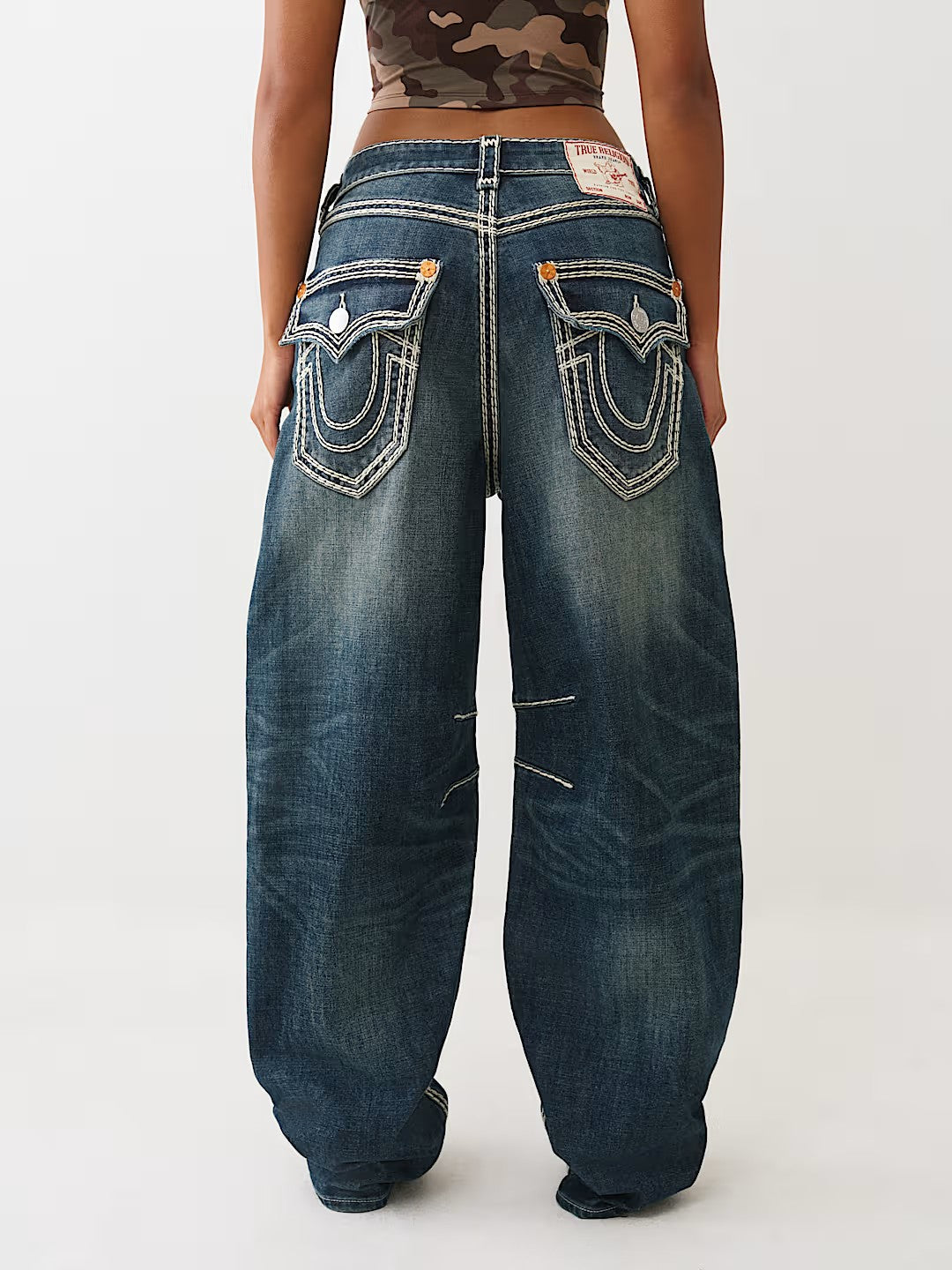 BAILEY BARREL PANT SUP QT FLAP