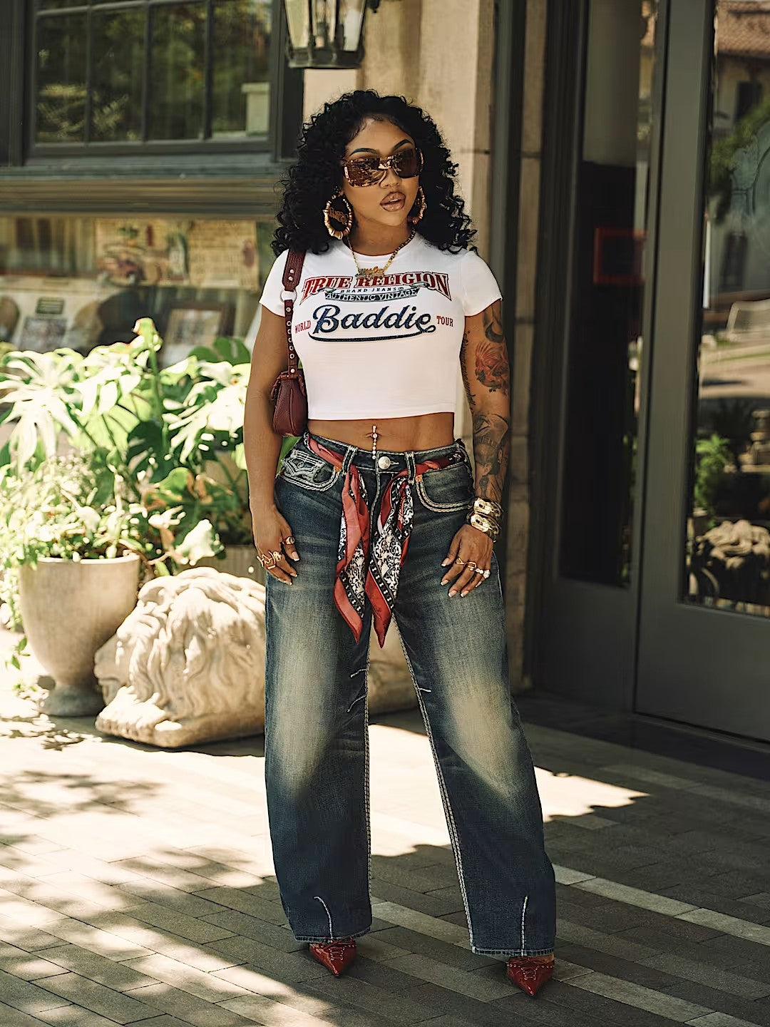 BAILEY BARREL PANT SUP QT FLAP