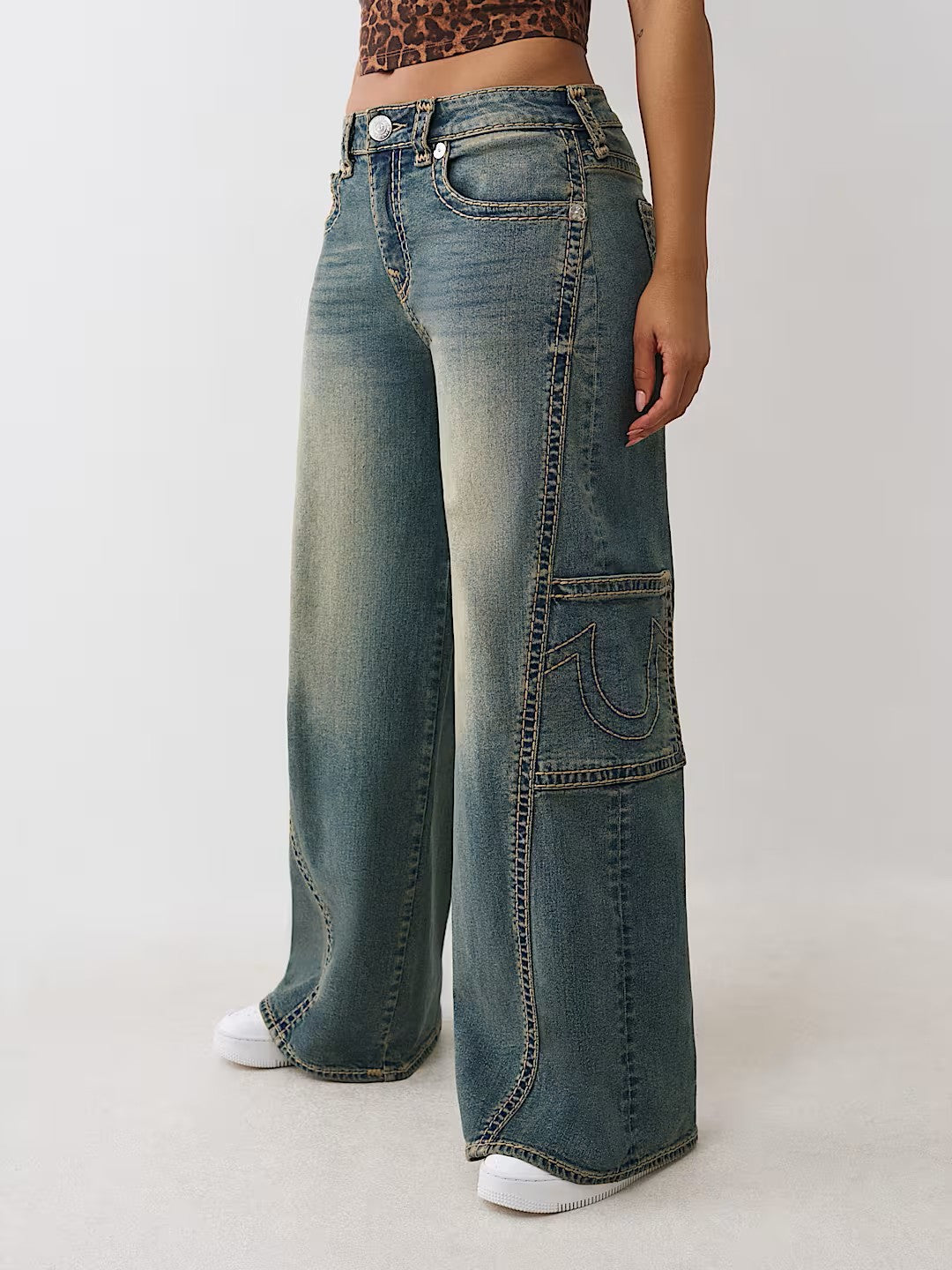 JESSIE TWISTED SEAM BAGGY SUP