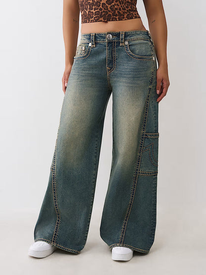 JESSIE TWISTED SEAM BAGGY SUP