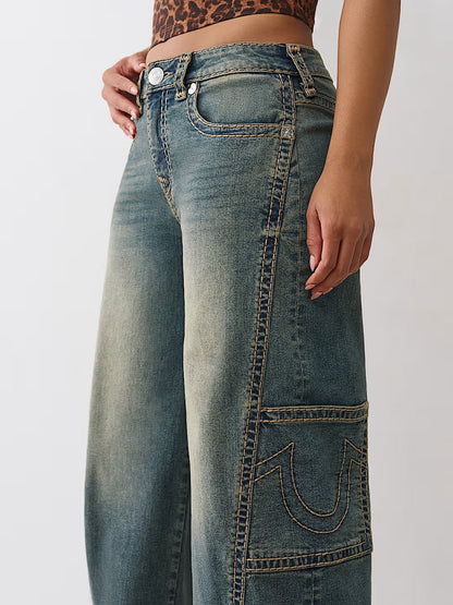 JESSIE TWISTED SEAM BAGGY SUP