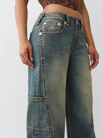 JESSIE TWISTED SEAM BAGGY SUP