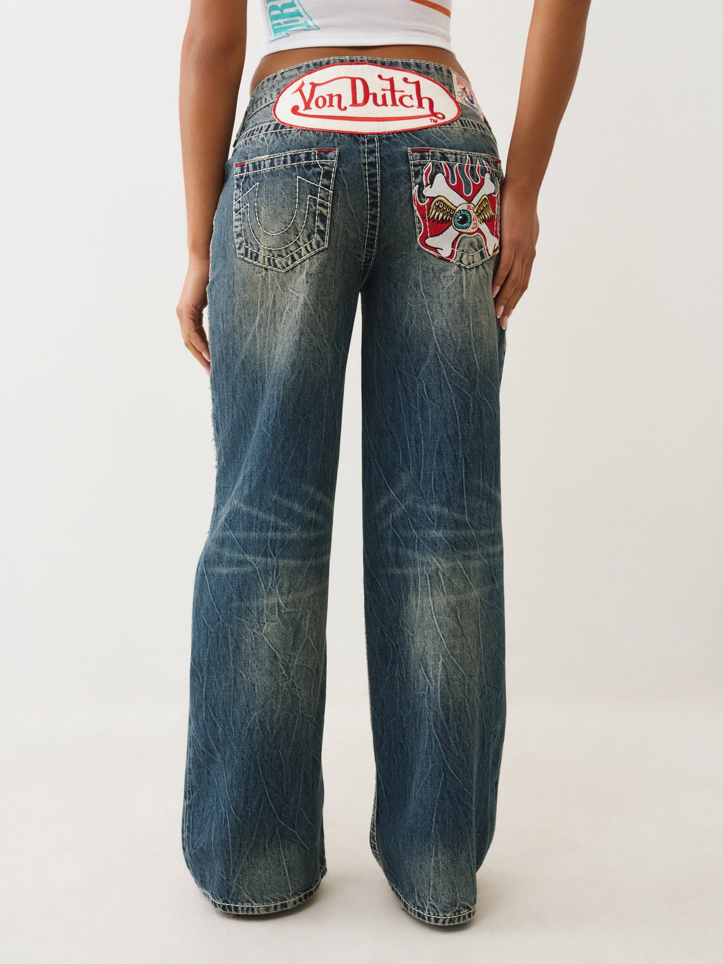 VON DUTCH BOBBI BAGGY BIG T