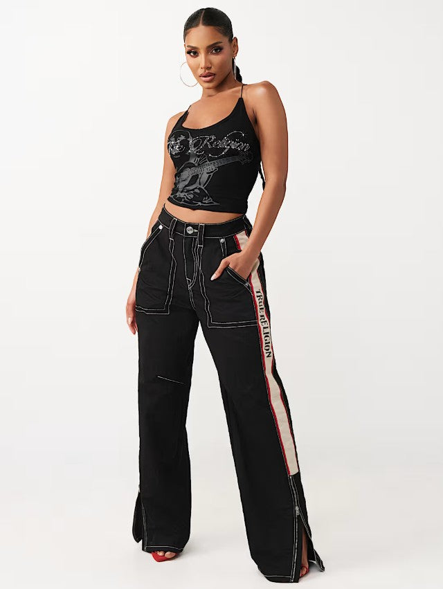 CRYSTAL RIB CAMI TOP
