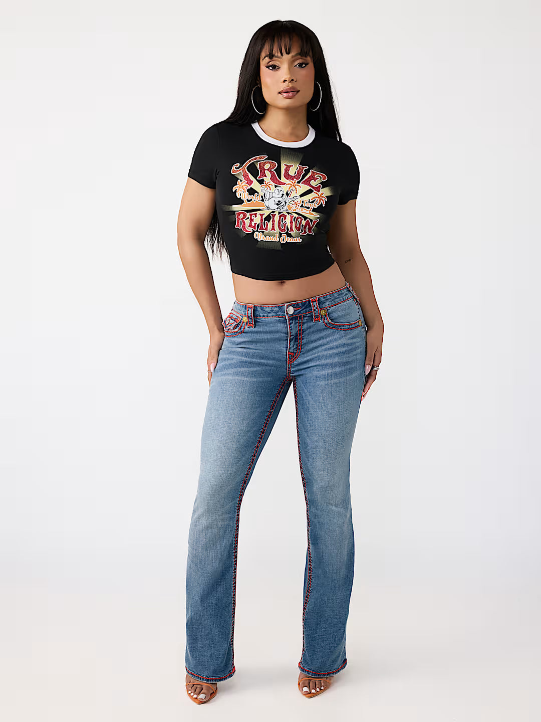 BECCA MR BOOTCUT SUP T FLAP