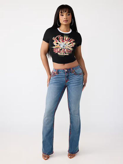 BECCA MR BOOTCUT SUP T FLAP