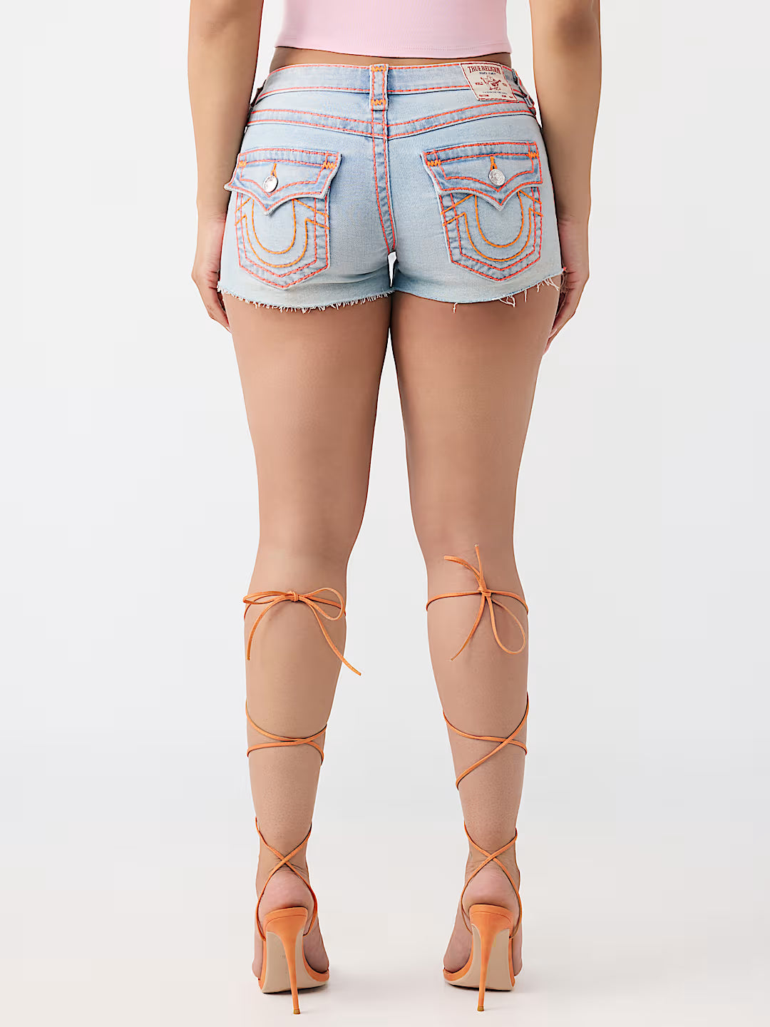 希少! TRUE RELIGION Joey Cut Off ショートパンツ Short Joey Super T Flap Cut-Off para Mujer | True Religion – TRUE